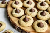 Peanut butter blossom cookies.