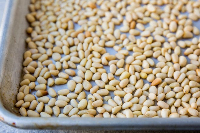 Here’s three different ways how to toast pine nuts, a precious ingredient with a hefty price tag, so they’re perfect every time and ready to enjoy in your most special recipes.