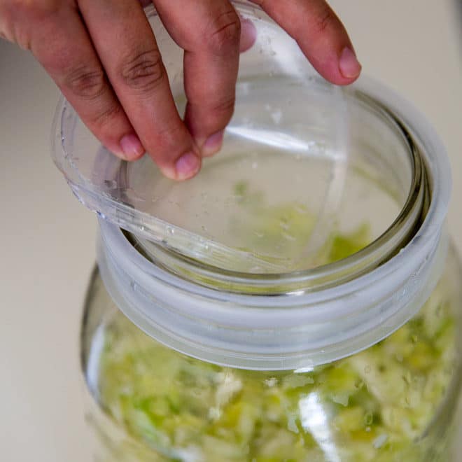 Tangy, crunchy, and oh, so good for you, here’s How to Make Sauerkraut the old-fashioned way. All you need is salt, cabbage, and time; you’ll be thrilled with just how delicious and easy it is.