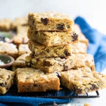 Congo bars on a cooling rack.