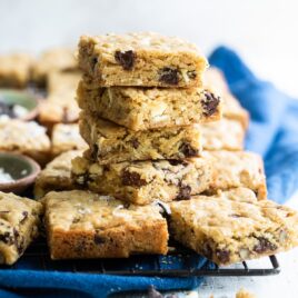 Congo bars on a cooling rack.