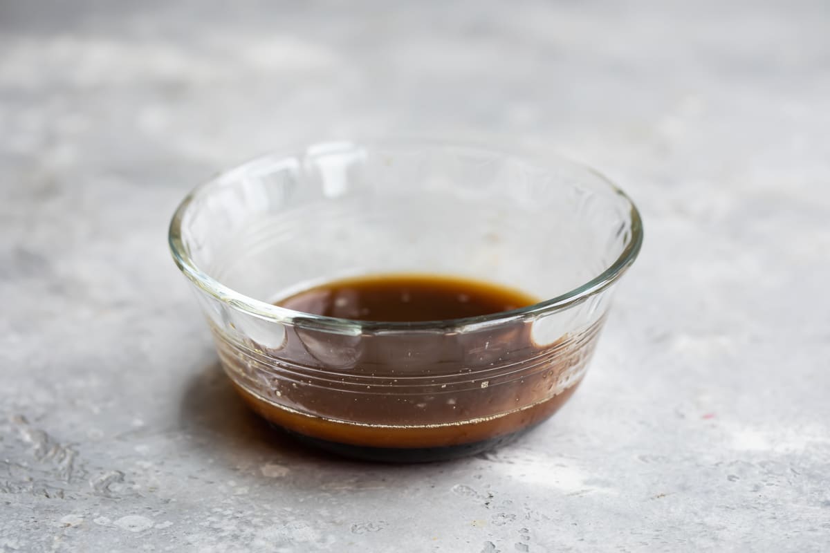 Stir-fry sauce for Hawaiian fried rice.