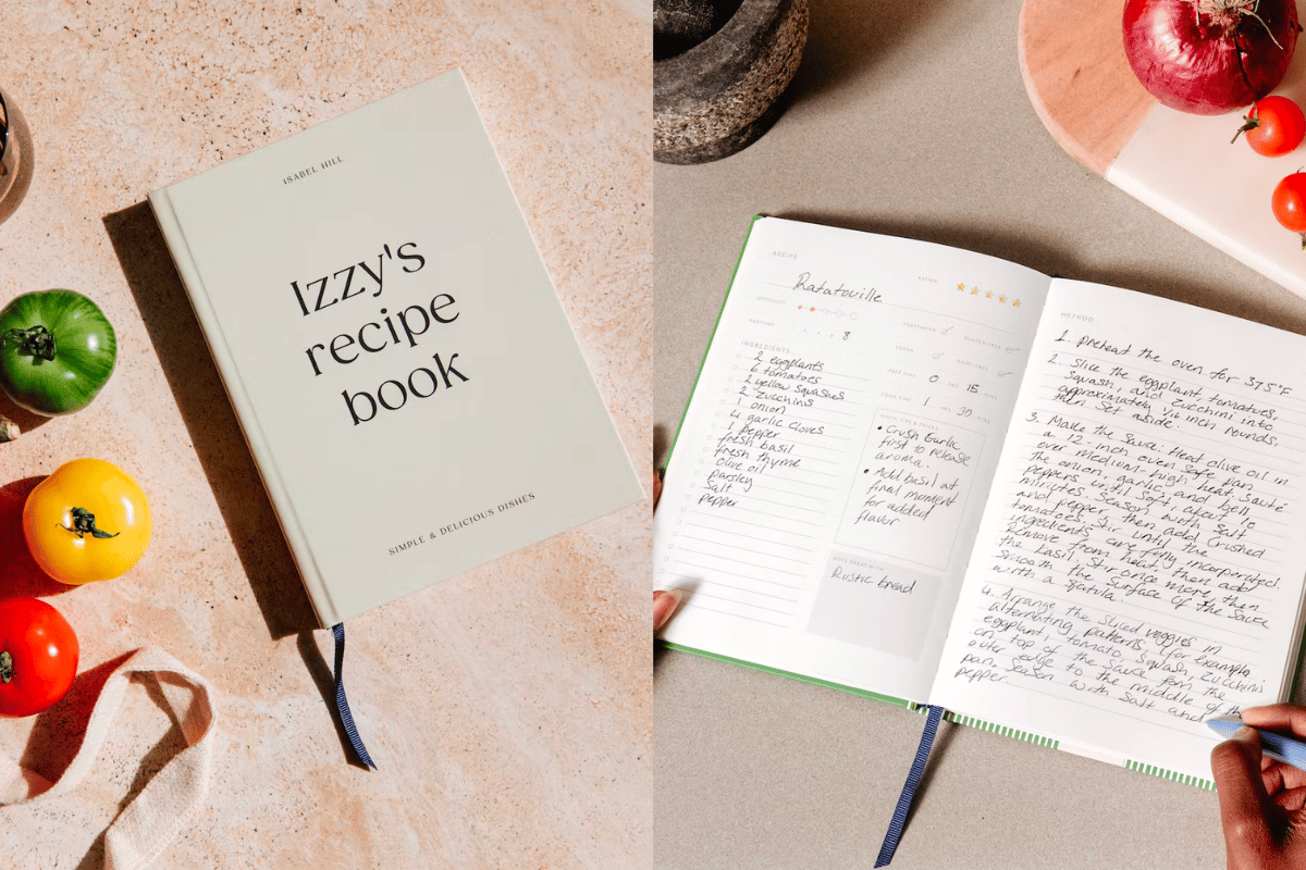 Papier Recipe Journal