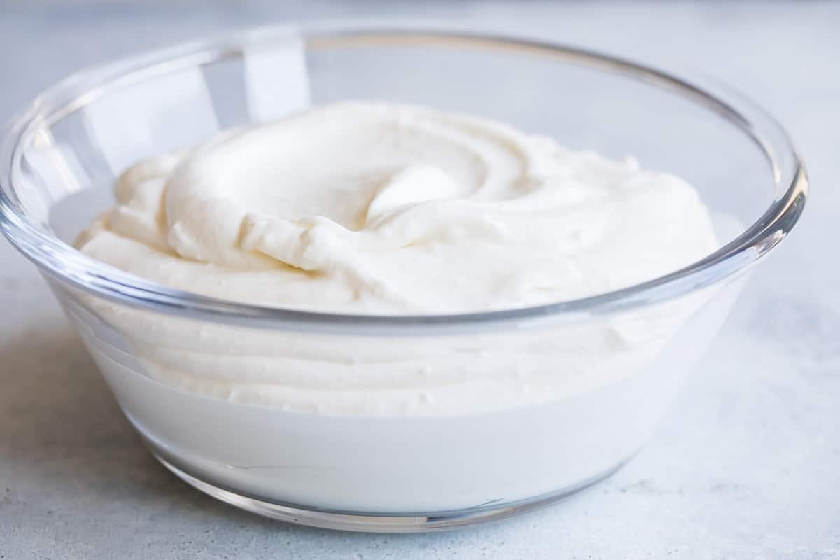Ricotta cream filling for pizzelle cannoli.