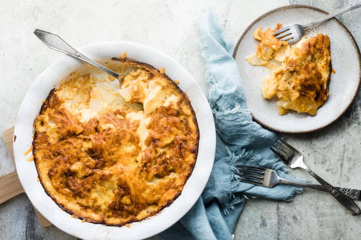scalloped potatoes