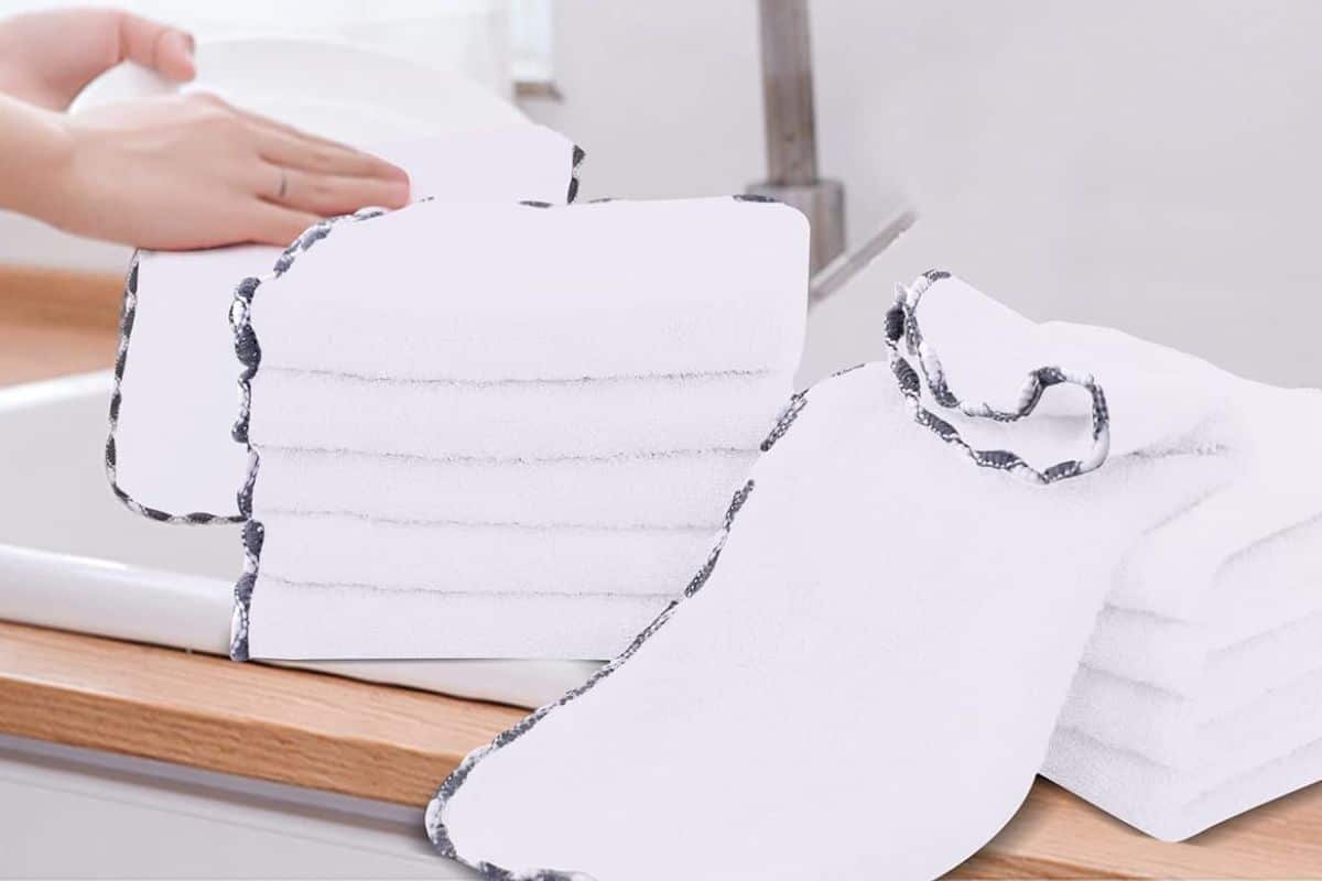 Sweet Dolphin bamboo kitchen towels 