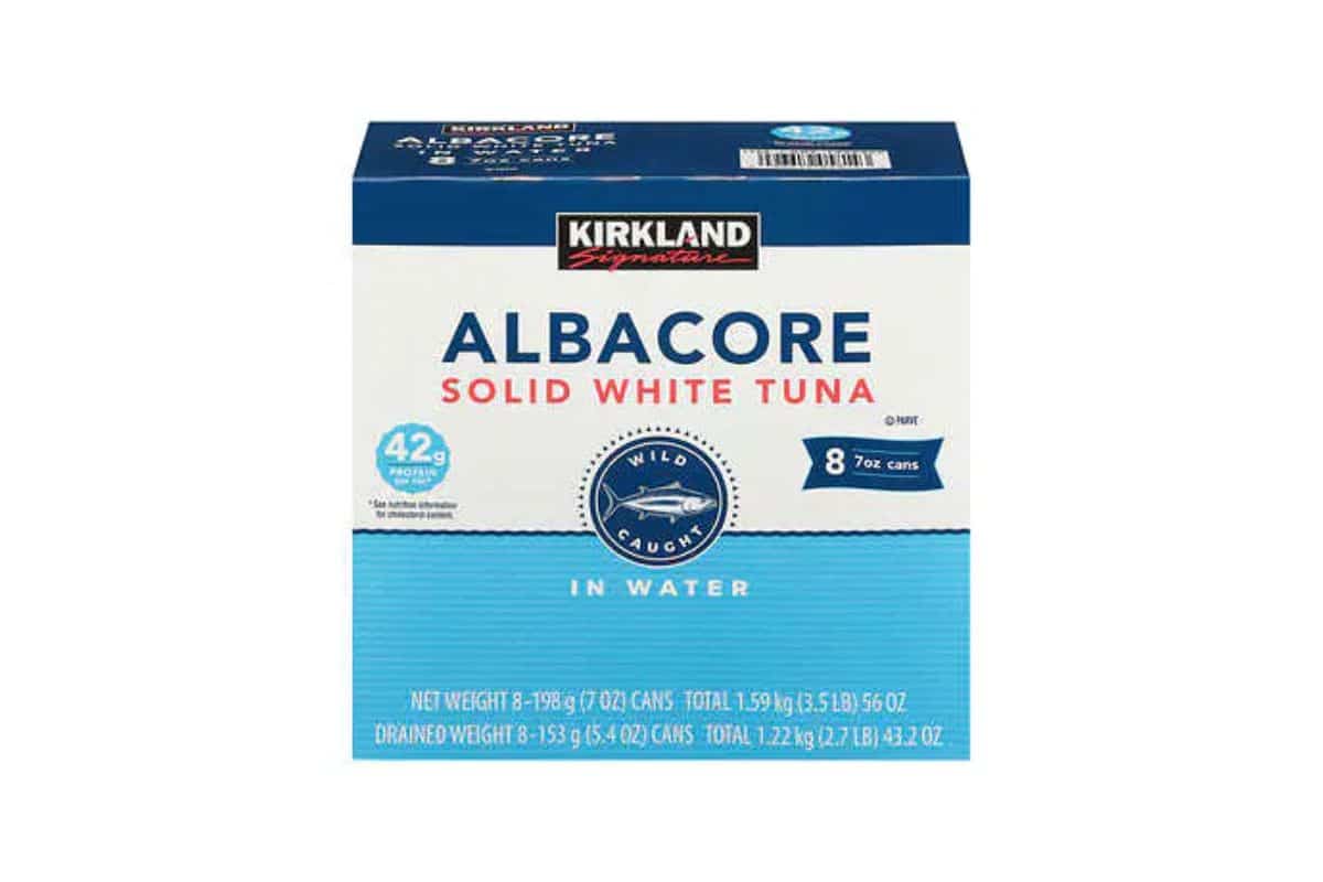 Kirkland Signature Albacore Solid White Tuna in Water