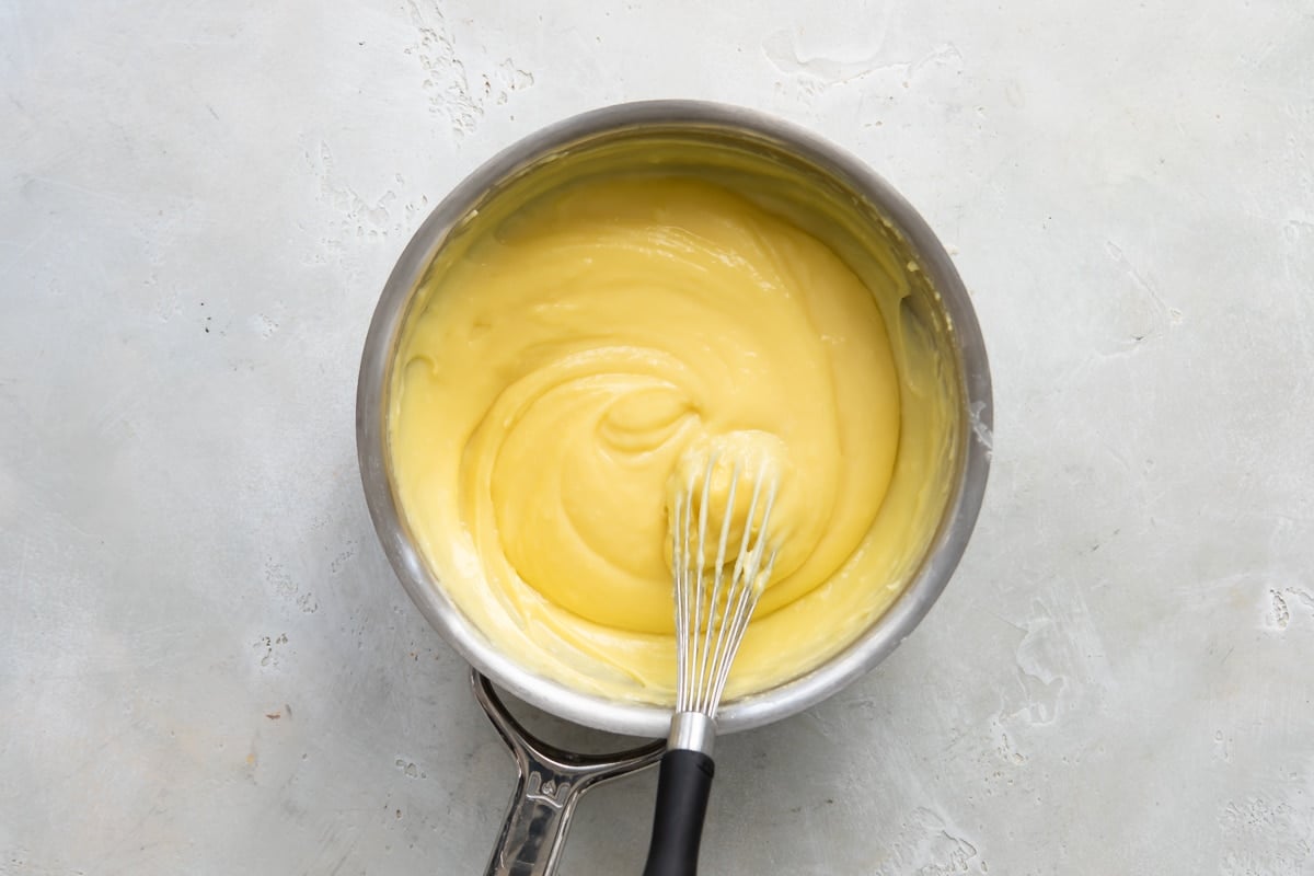 Custard for frog eye salad.