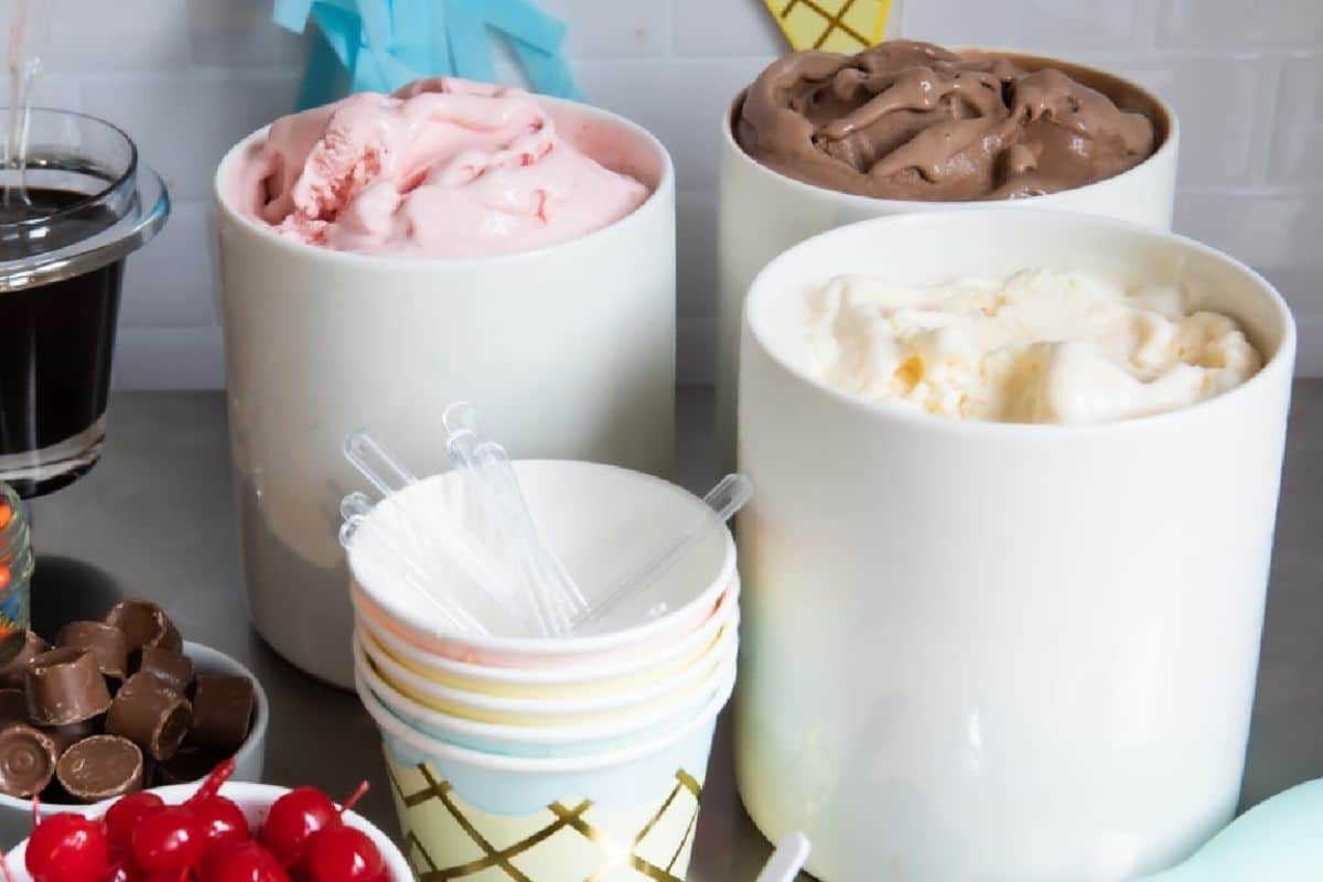 Ice Cream Sundae Bar 