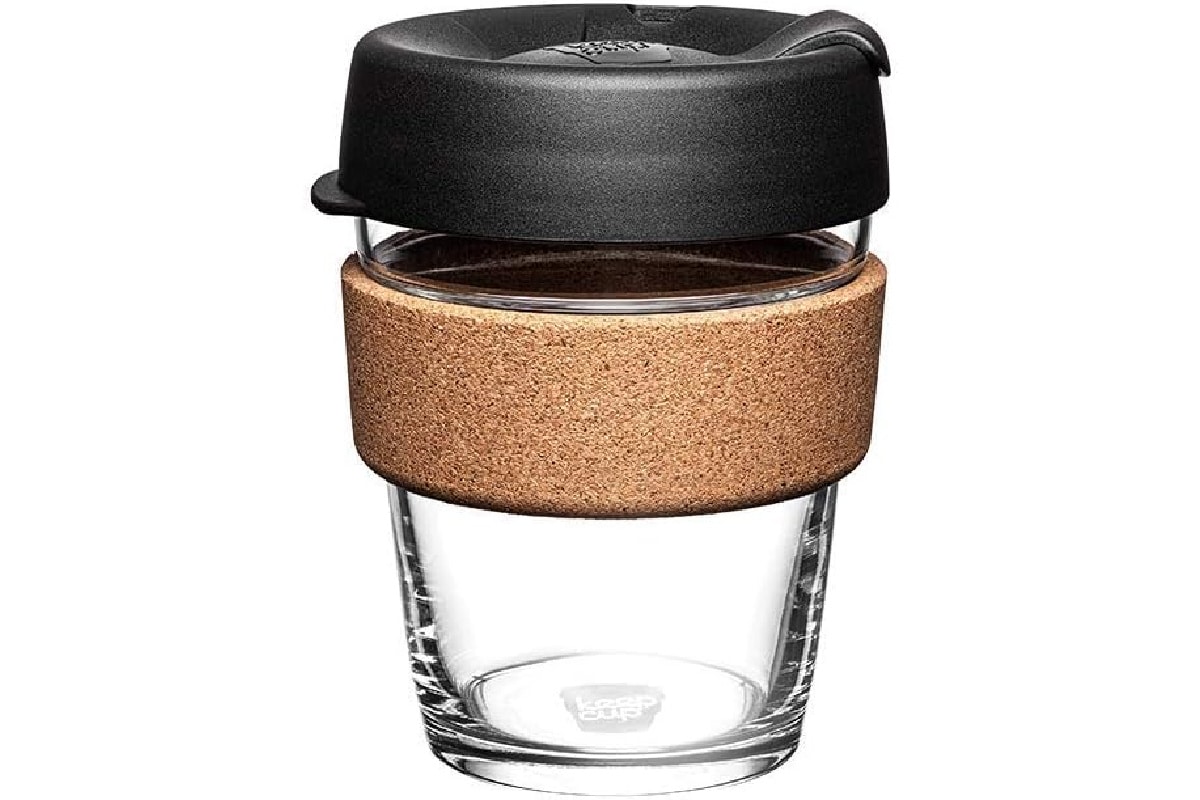 KeepCup Brew Cork, 12oz/340ml, Black